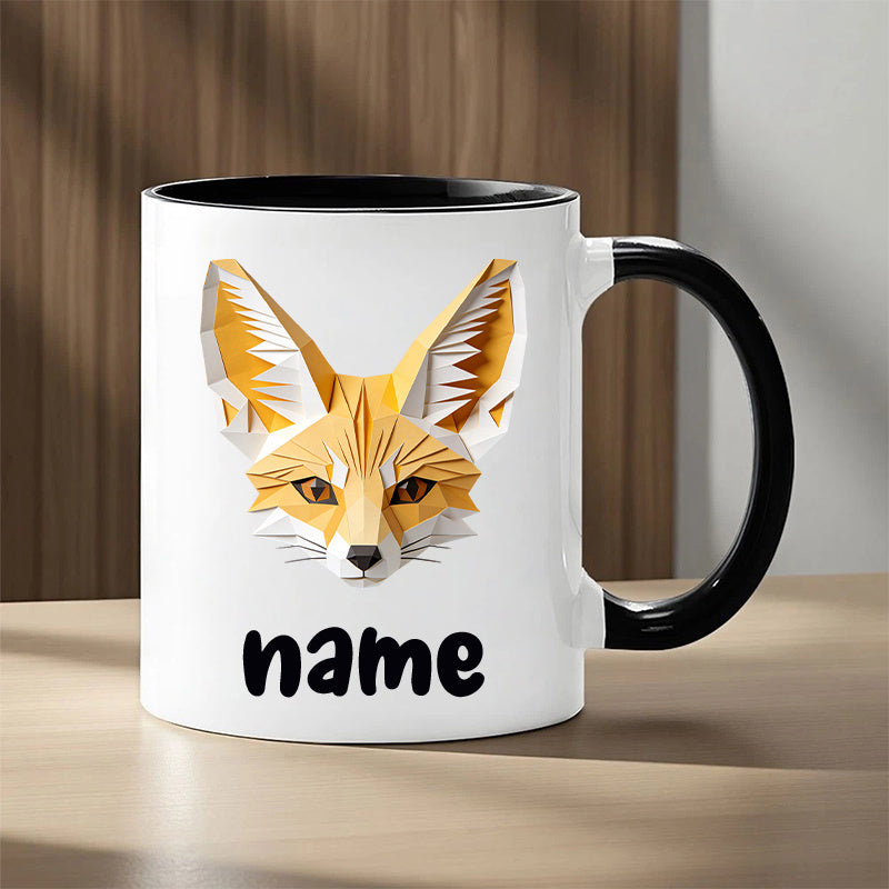 Tailorly Black Accent 11 oz Mug - origami s_1d72a1ac55c448a8bb1ae2964187602d