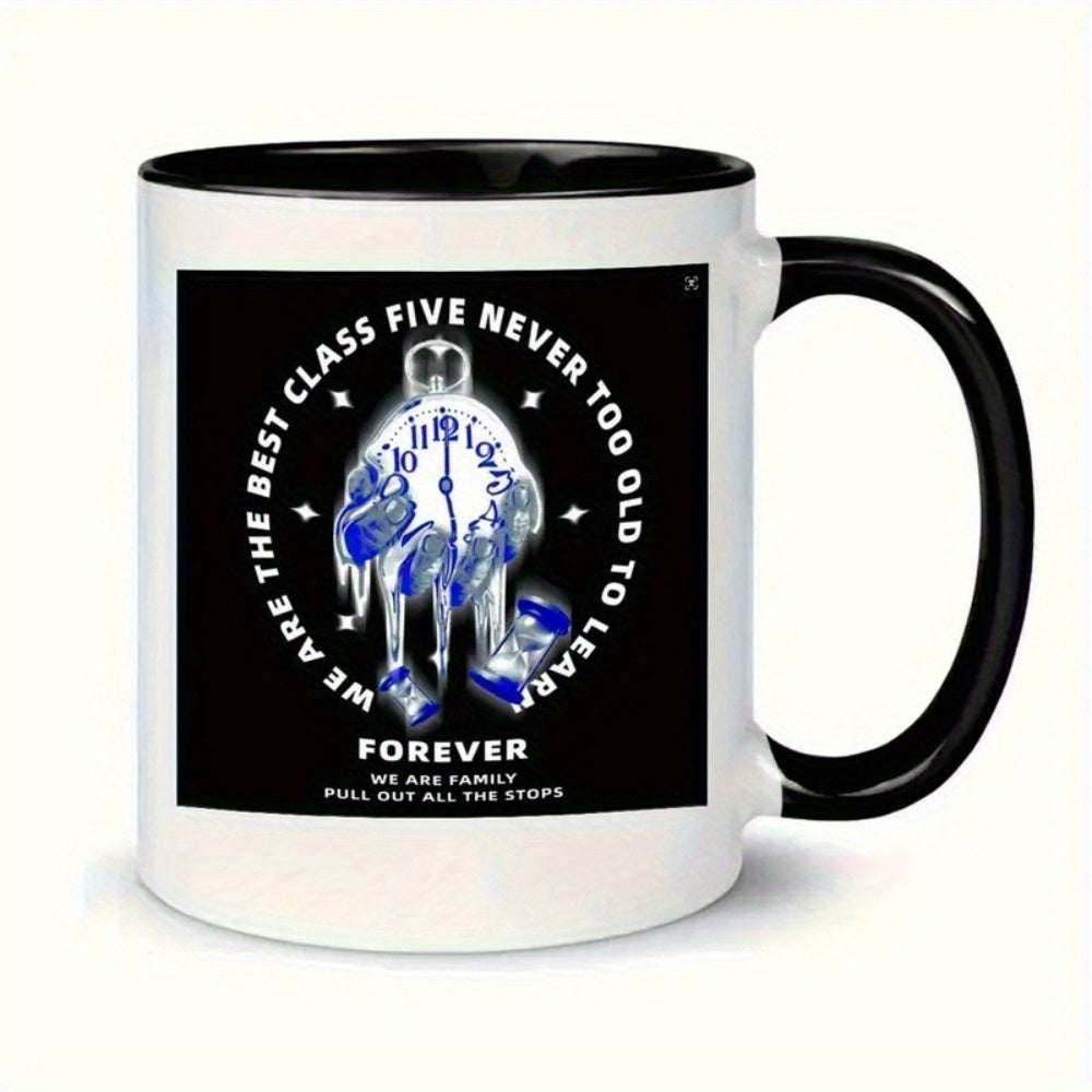 Tailorly Black Accent 11 oz Mug - item picture 11oz custom printed ceramic travel coffee mug durable insulated for hot and cold beverages wash high