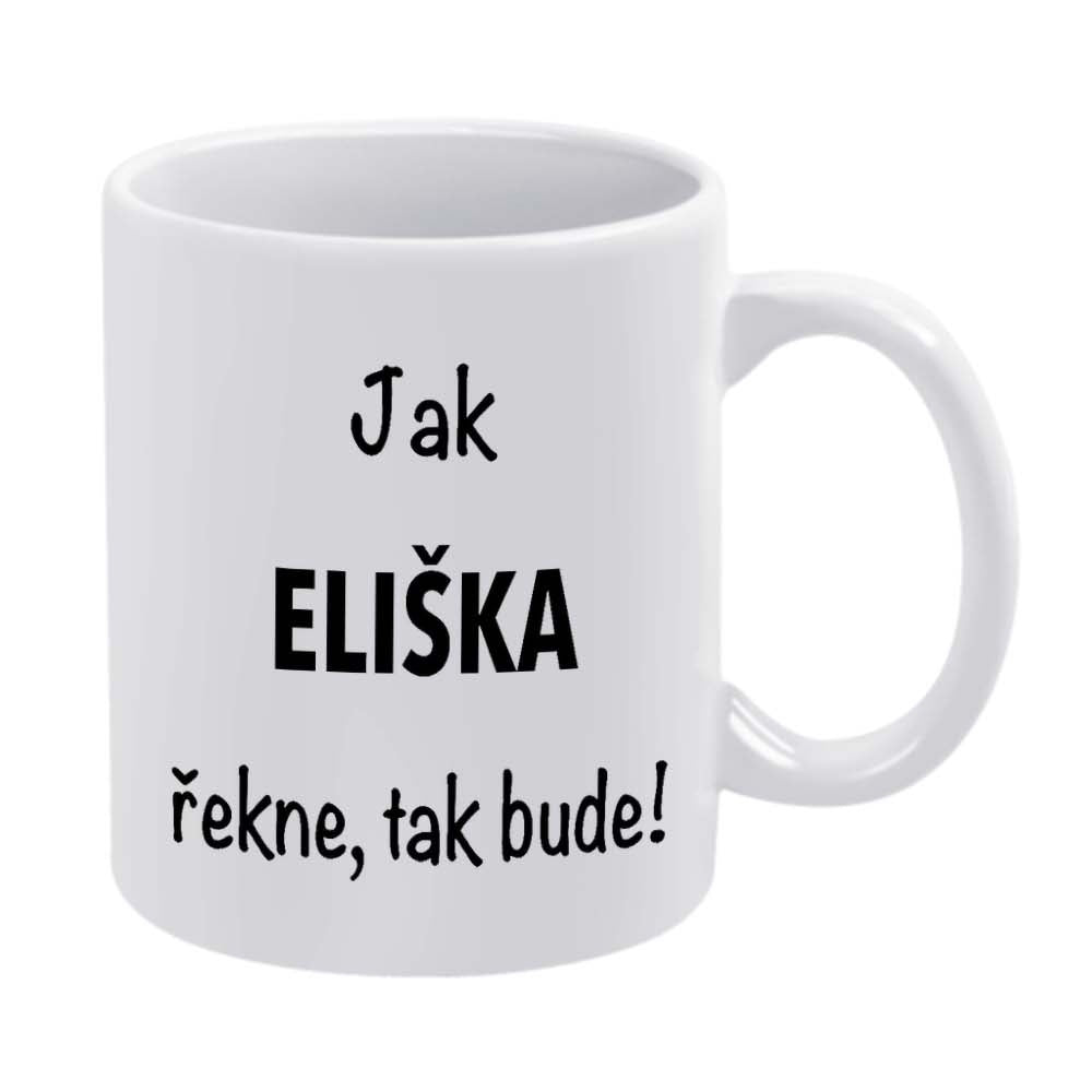 Tailorly White Ceramic 11 oz Mug - Simple Minimalist White Surface With Handwritten Style Font Mug