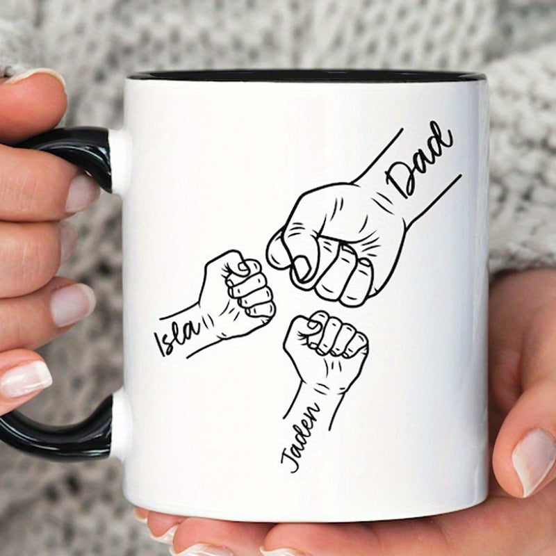 Tailorly Black Accent 11 oz Mug - bump design