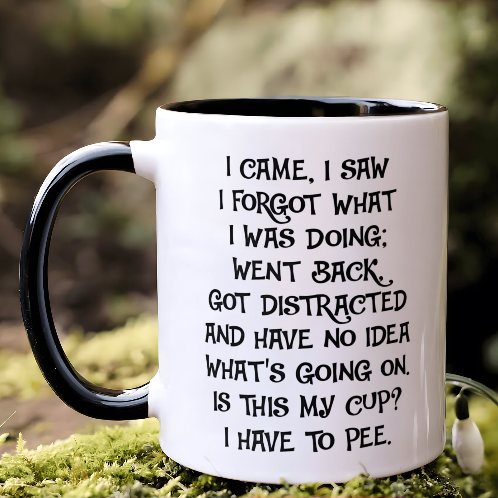 Tailorly Black Accent 11 oz Mug - funny sarcastic coffee mug with boyfriend girlfriend quote