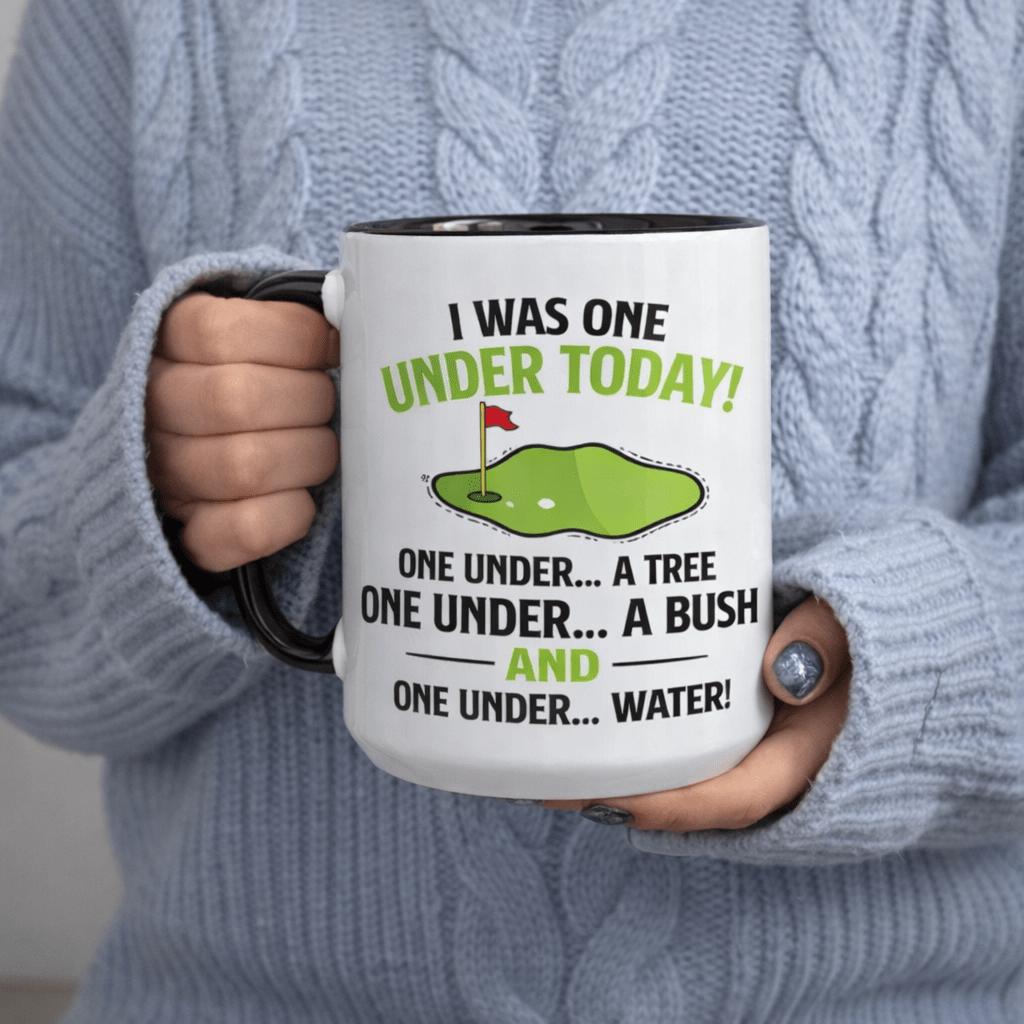 Tailorly Black Accent 11 oz Mug - funny inspirational quote
