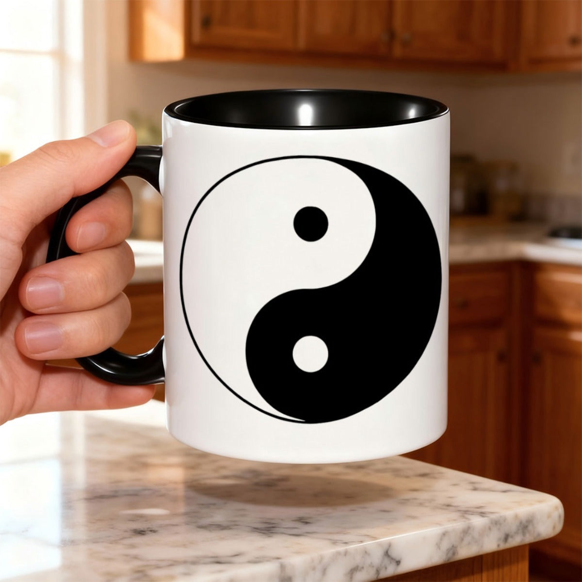 Tailorly Black Accent 11 oz Mug - black design on
