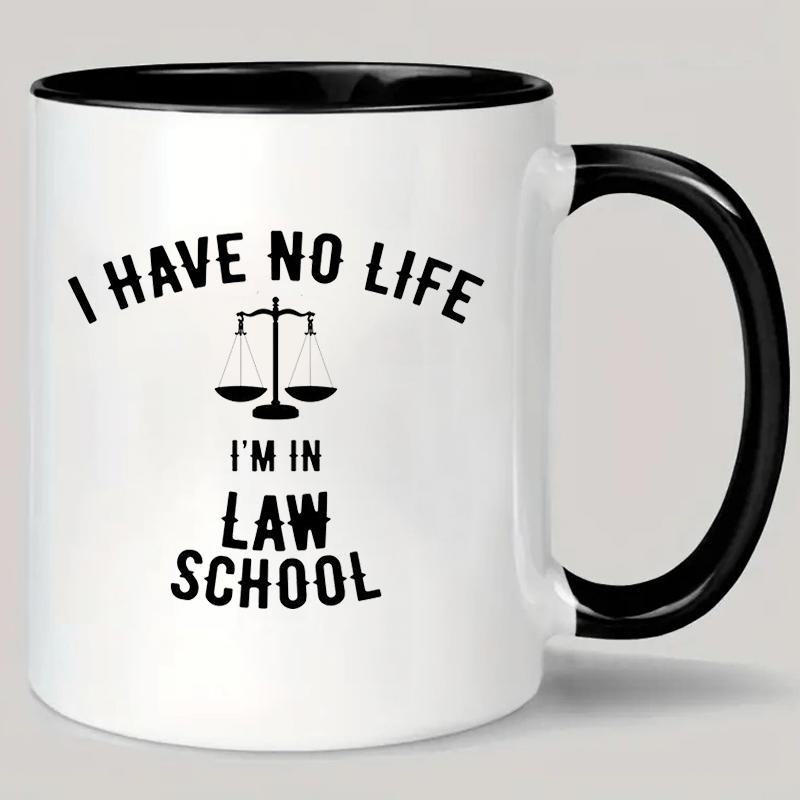Tailorly Black Accent 11 oz Mug - funny text "I have"