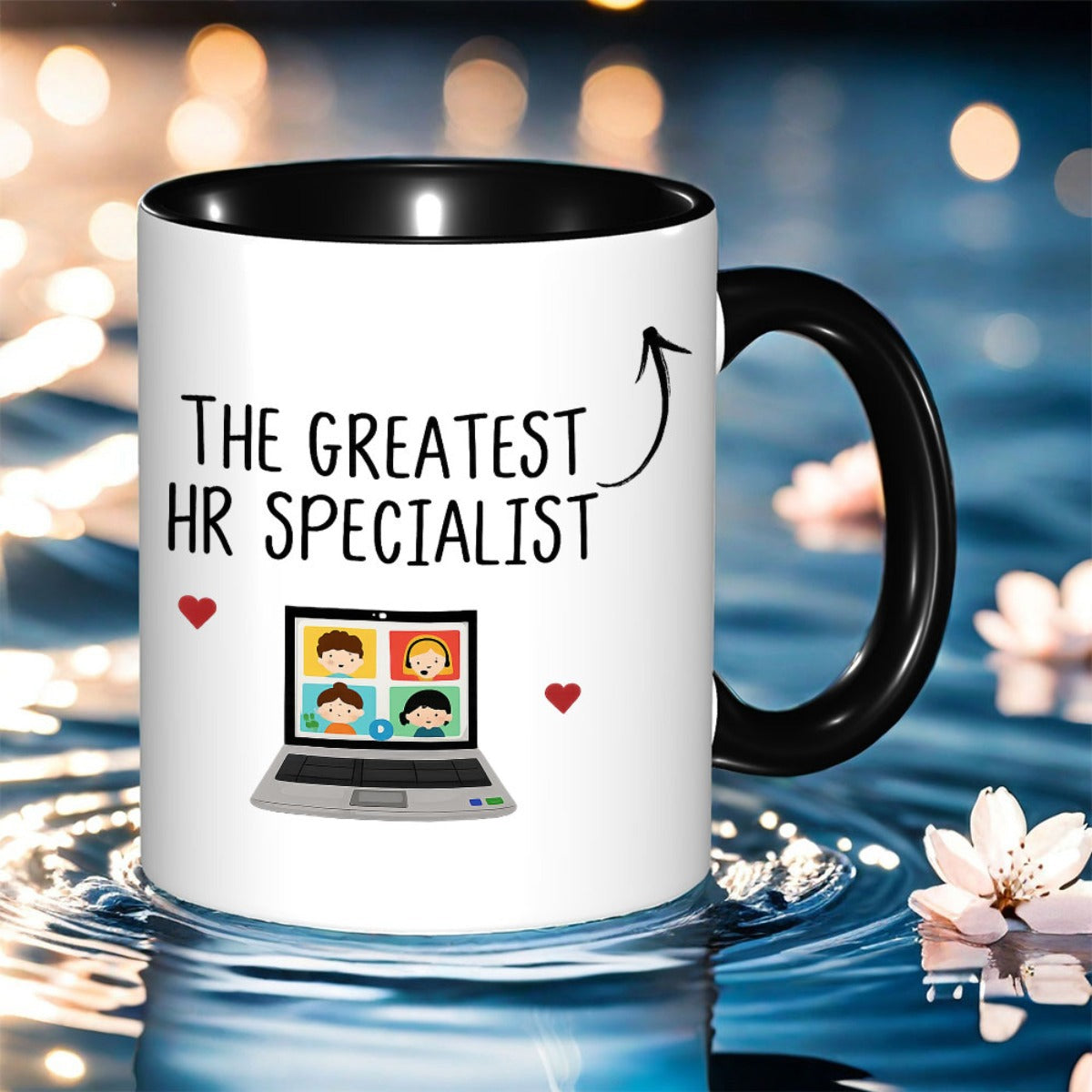 Tailorly Black Accent 11 oz Mug - The World S Best Manager