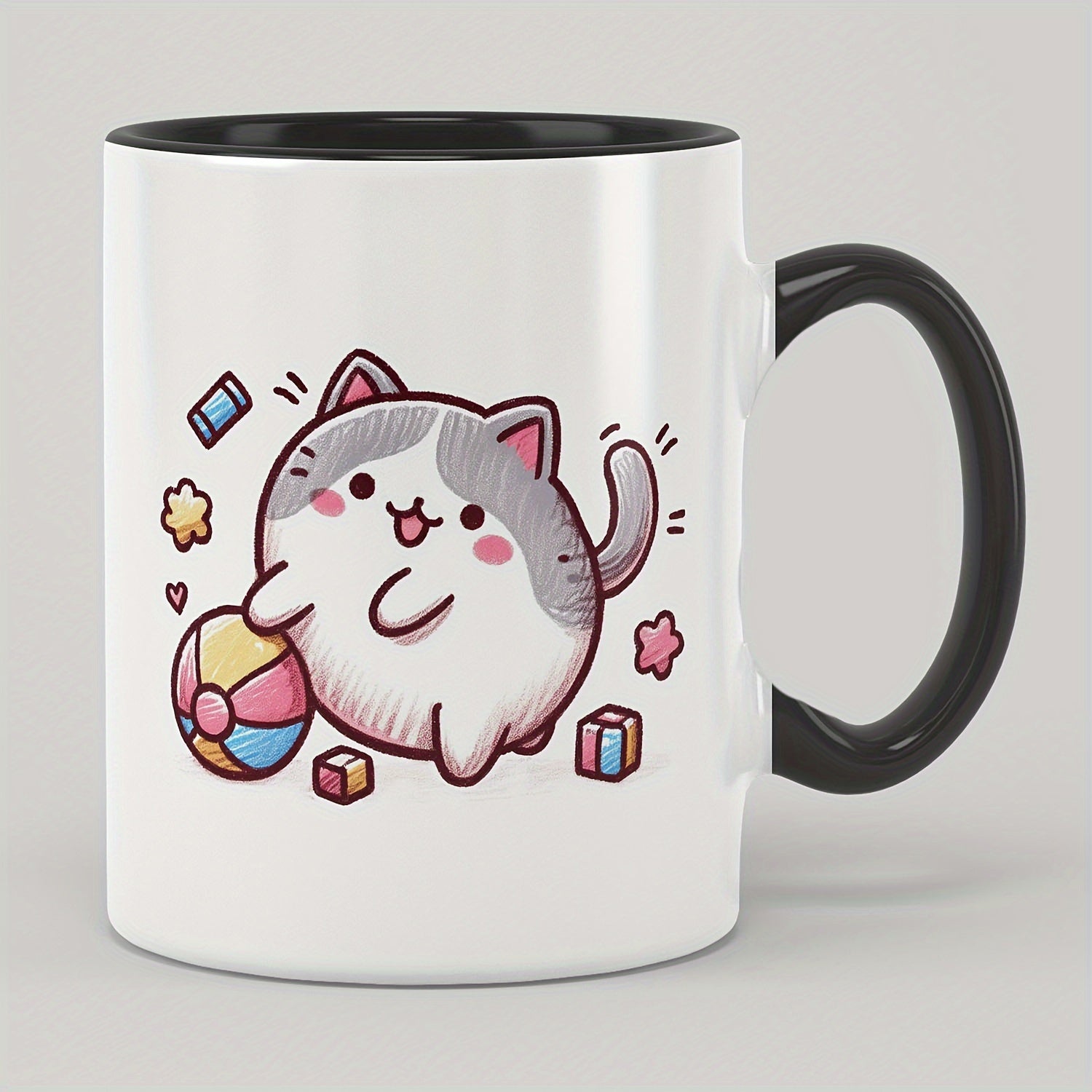 Tailorly Black Accent 11 oz Mug - humorous and adorable design