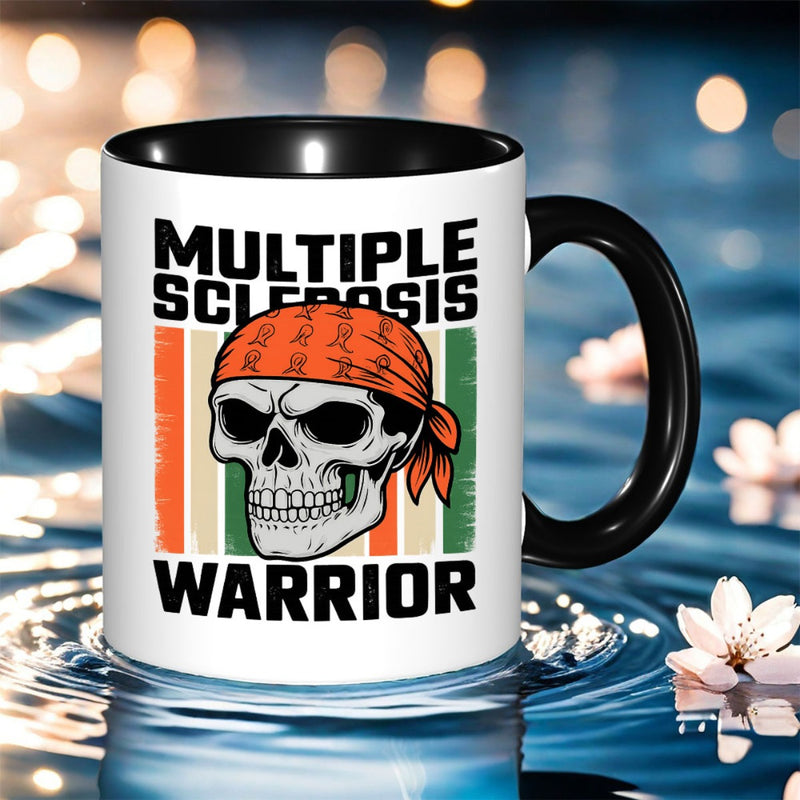 Tailorly Black Accent 11 oz Mug - warrior