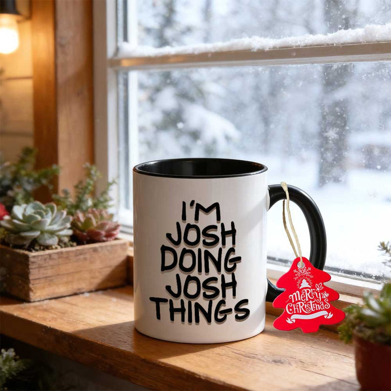 Tailorly Black Accent 11 oz Mug - item picture 1pc 11oz capacity mug 350ml humor daily for doing things_b47957e8c87d4cdb8eda0962750449e1