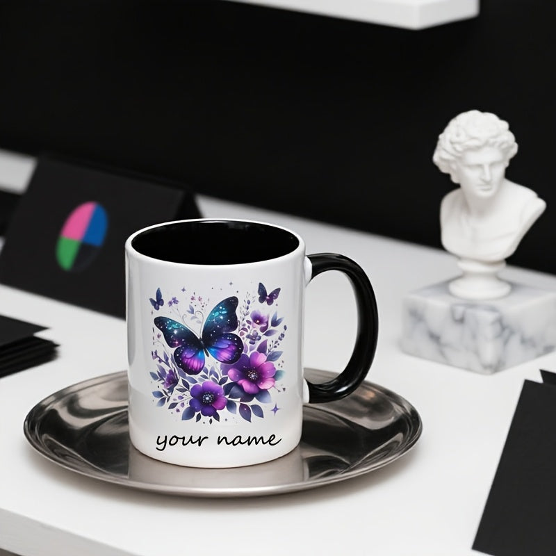 Tailorly Black Accent 11 oz Mug - colorful