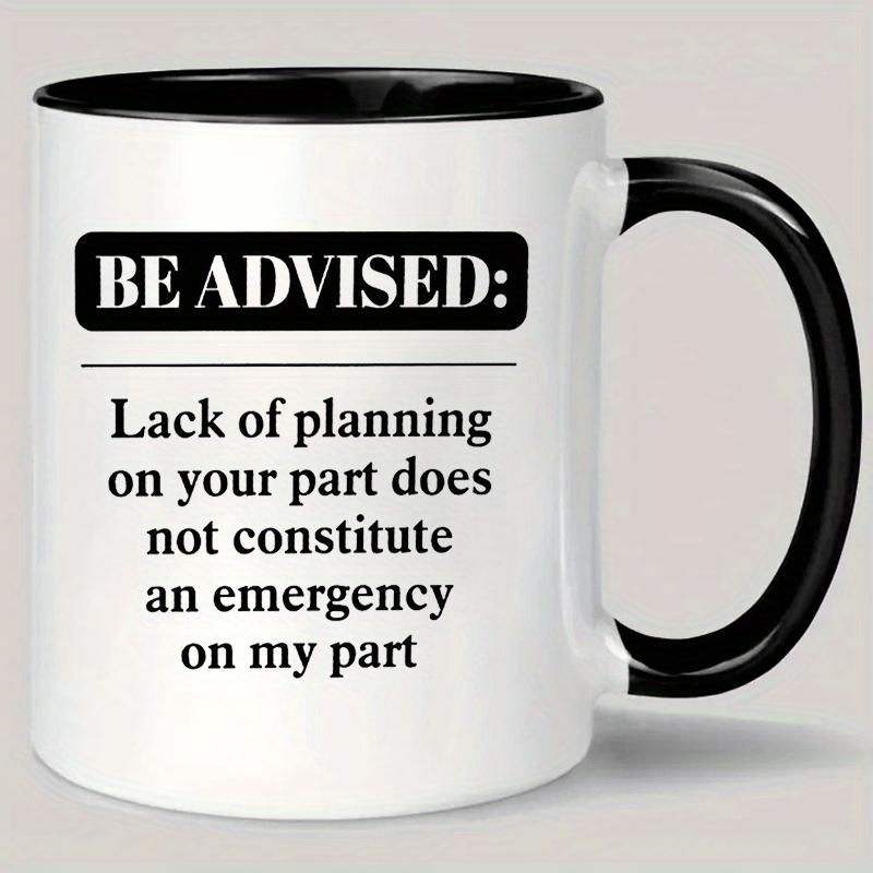 Tailorly Black Accent 11 oz Mug - item picture be advised ceramic coffee mug reusable insulated hand wash only men women_ba3715f1694743b0aeb1dcffcffc3dd3
