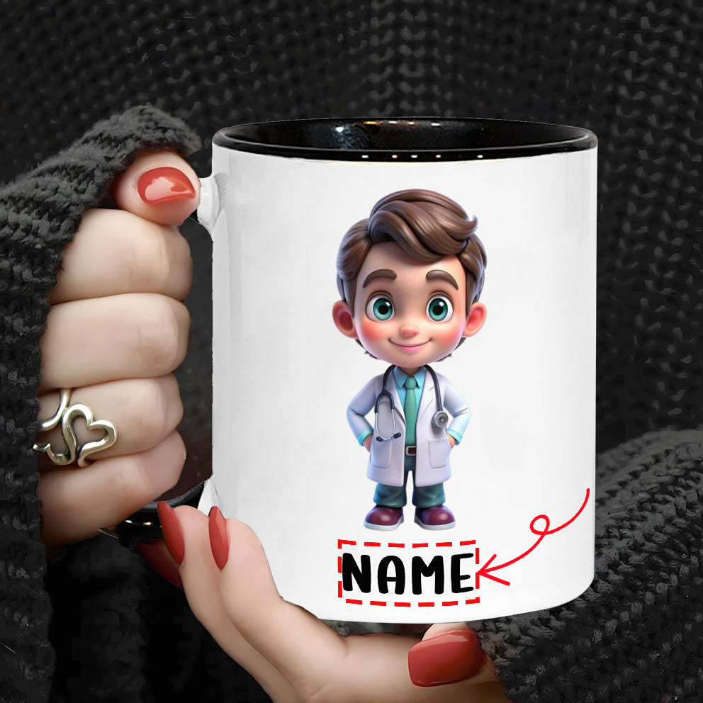 Tailorly Black Accent 11 oz Mug - cute design