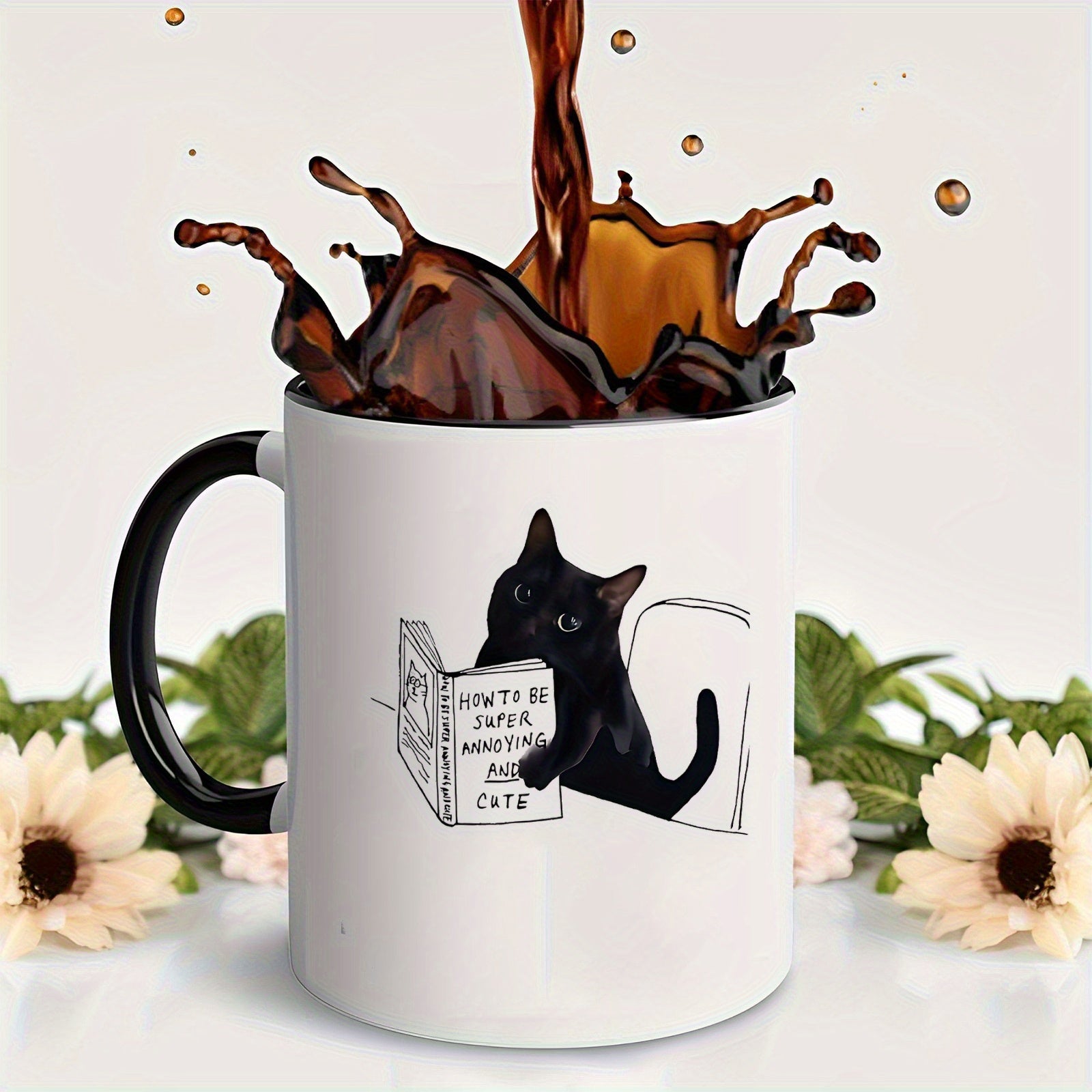 Tailorly Black Accent 11 oz Mug - darkly design， Halloween-themed
