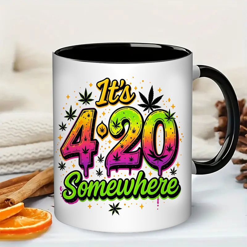 Tailorly Black Accent 11 oz Mug - its 4 20