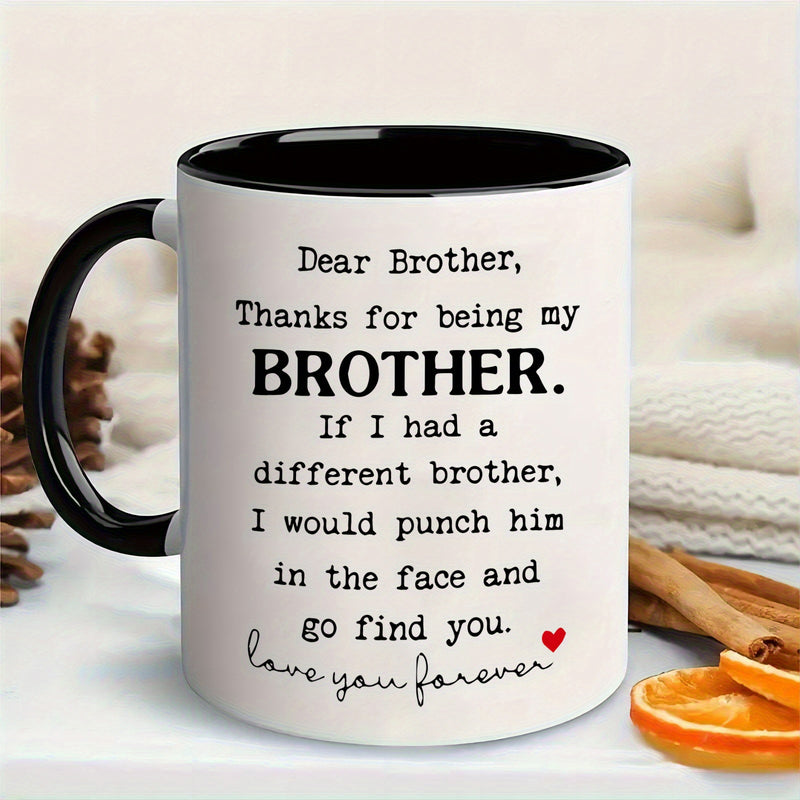 Tailorly Black Accent 11 oz Mug - simple romantic symbol