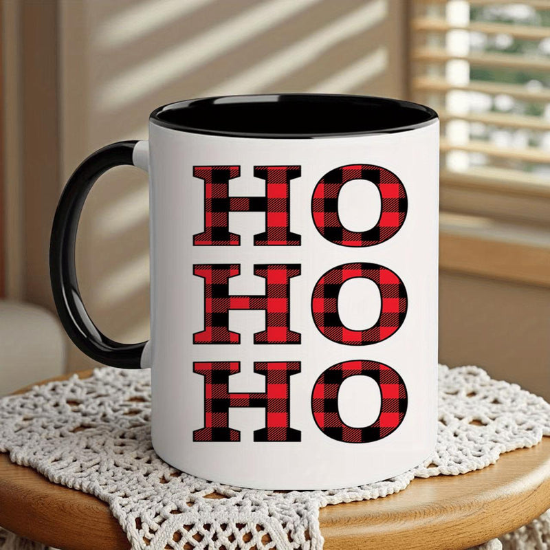 Tailorly Black Accent 11 oz Mug - christmas design