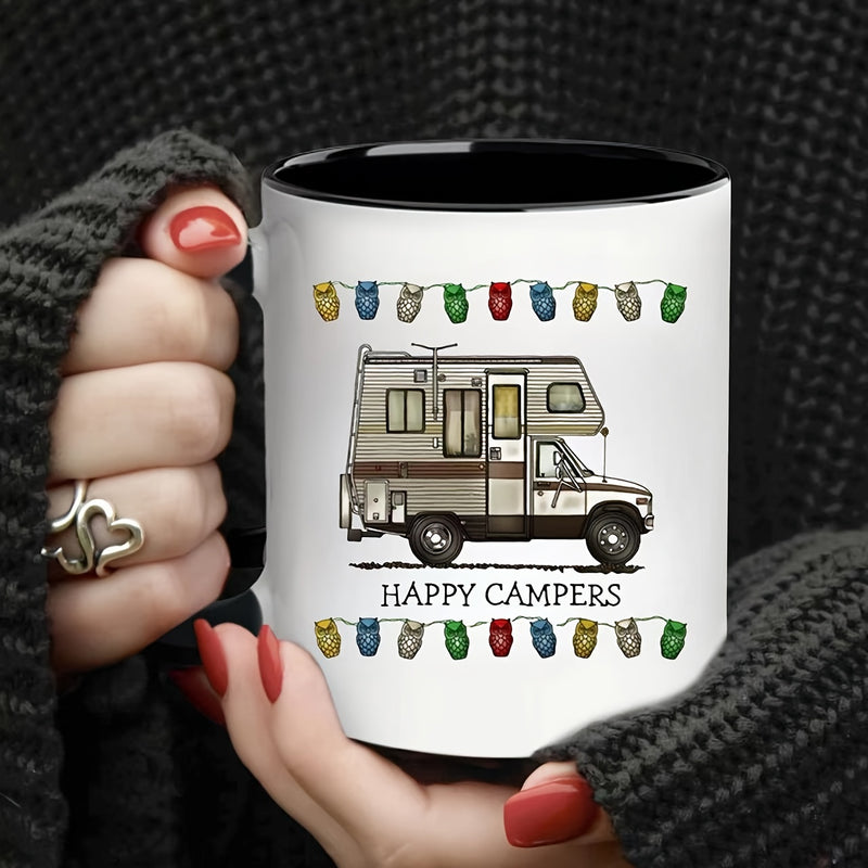 Tailorly Black Accent 11 oz Mug - fun cartoon mug
