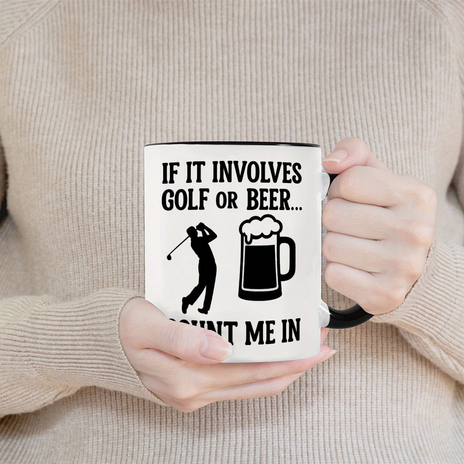 Tailorly Black Accent 11 oz Mug - funny coffee mug print