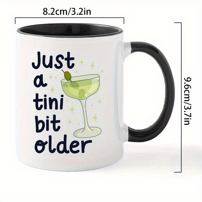 Tailorly Black Accent 11 oz Mug - martini design