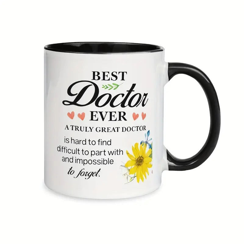Tailorly Black Accent 11 oz Mug - item picture 1pc 11oz ever ceramic coffee mug insulated reusable hand wash only ideal multipurpose drinkware