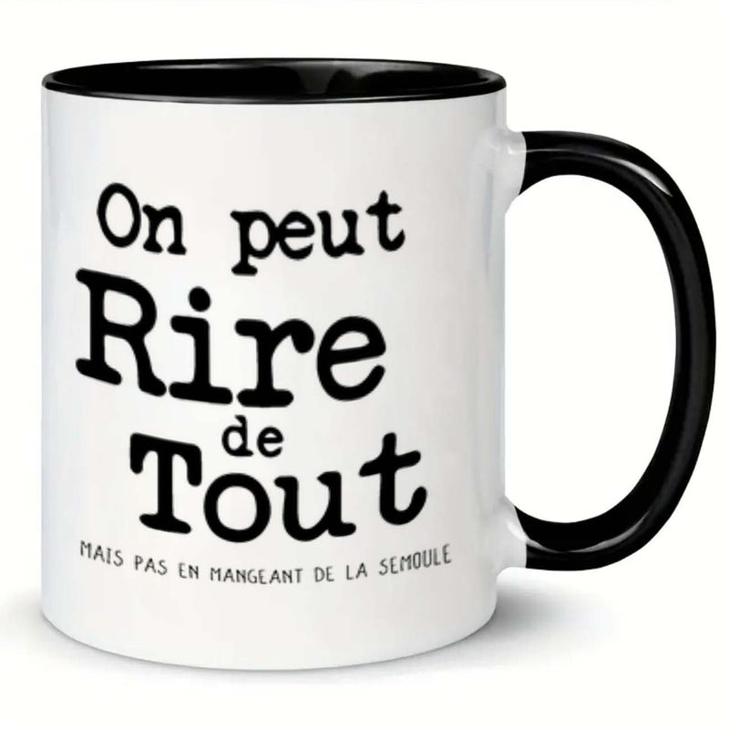 Tailorly Black Accent 11 oz Mug - french text