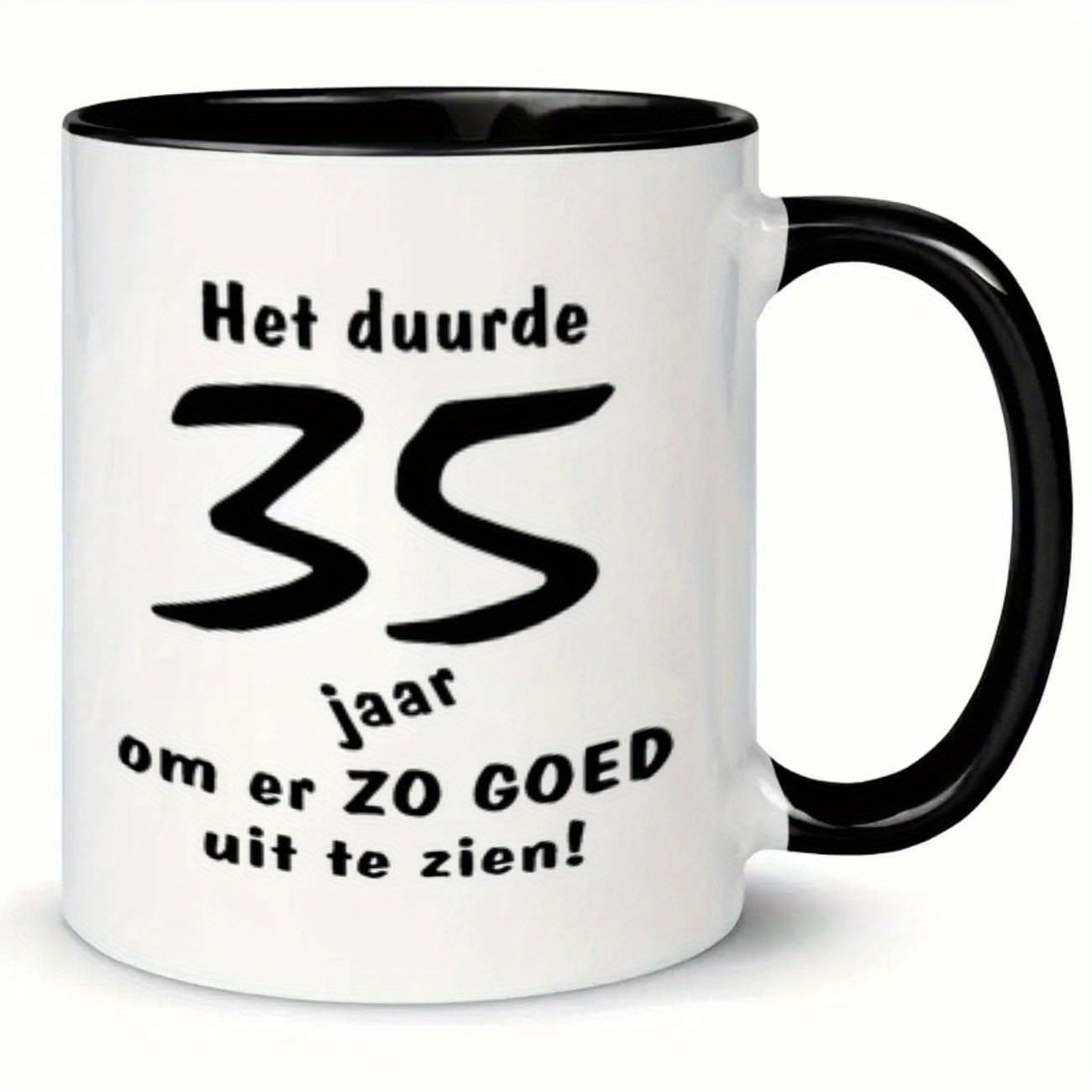 Tailorly Black Accent 11 oz Mug - funny text
