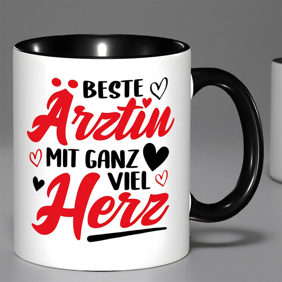 Tailorly Black Accent 11 oz Mug - item picture 1 german female mug thank you gift for women s with exquisite and designs professional coffee cup