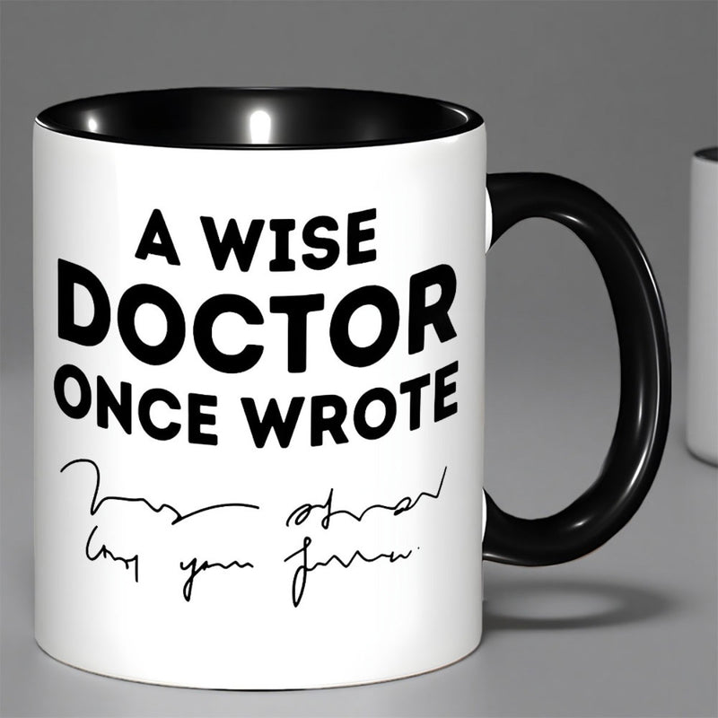 Tailorly Black Accent 11 oz Mug - item picture 1pc ceramic humor mug funny coffee cupbpa free insulatednon slip handlehand wash onlyideal gift for
