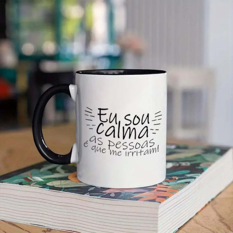 Tailorly Black Accent 11 oz Mug - written cup 11 ounces present for holidays birthday christmas or summer