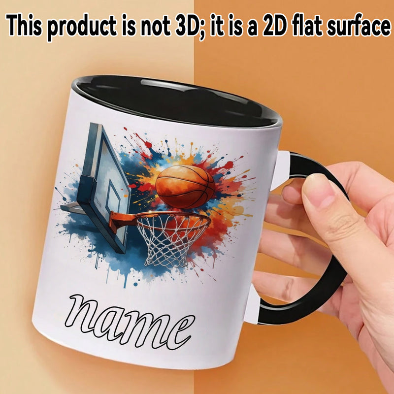 Tailorly Black Accent 11 oz Mug - cute cartoon anime