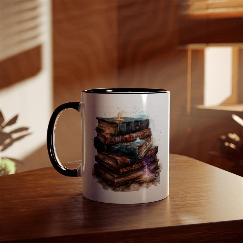 Tailorly Black Accent 11 oz Mug - item picture this 11 ounce halloween mug a wonderful present for friends coworkers its a great option love