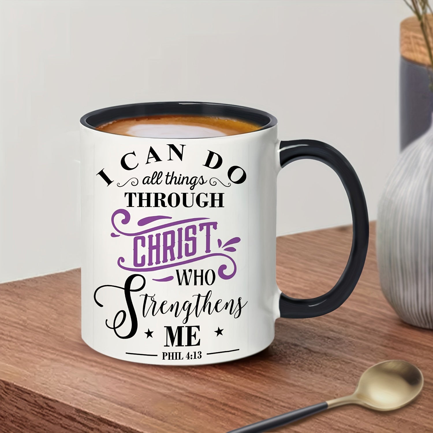 Tailorly Black Accent 11 oz Mug - cat for dad