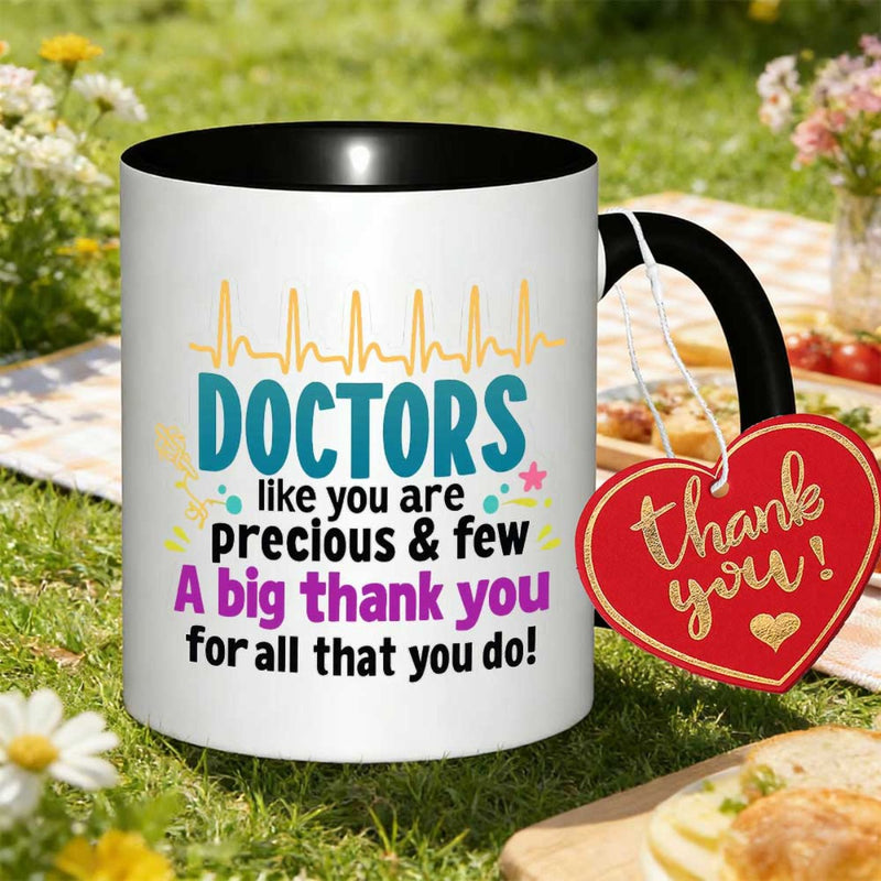 Tailorly Black Accent 11 oz Mug - appreciation printed