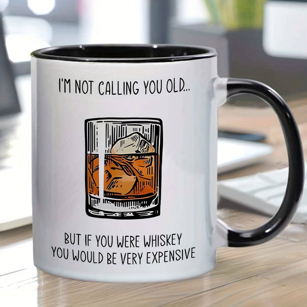 Tailorly Black Accent 11 oz Mug - bartender sayings drink phrases