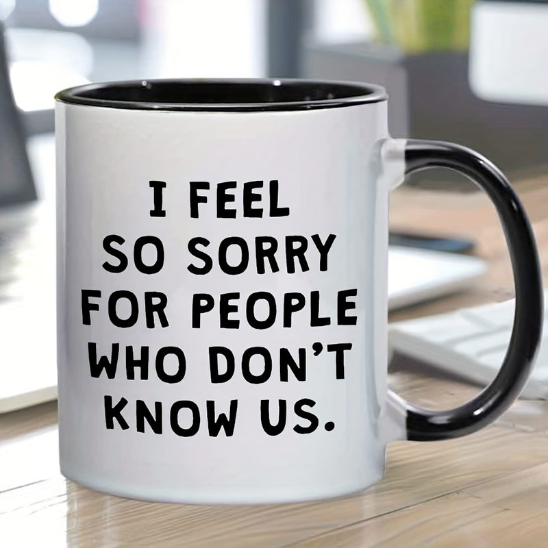Tailorly Black Accent 11 oz Mug - motivational quote