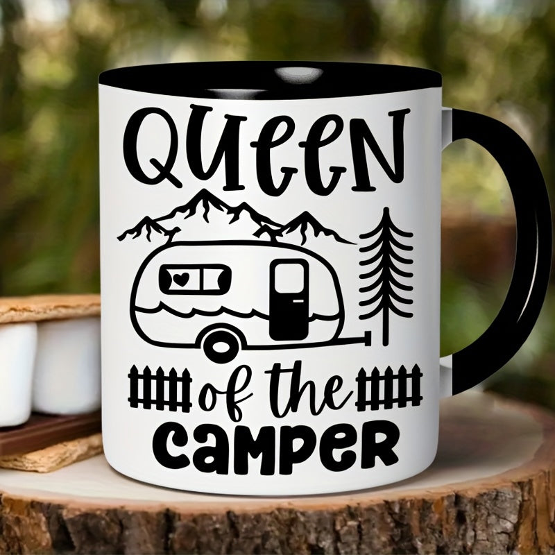 Tailorly Black Accent 11 oz Mug - queen themed