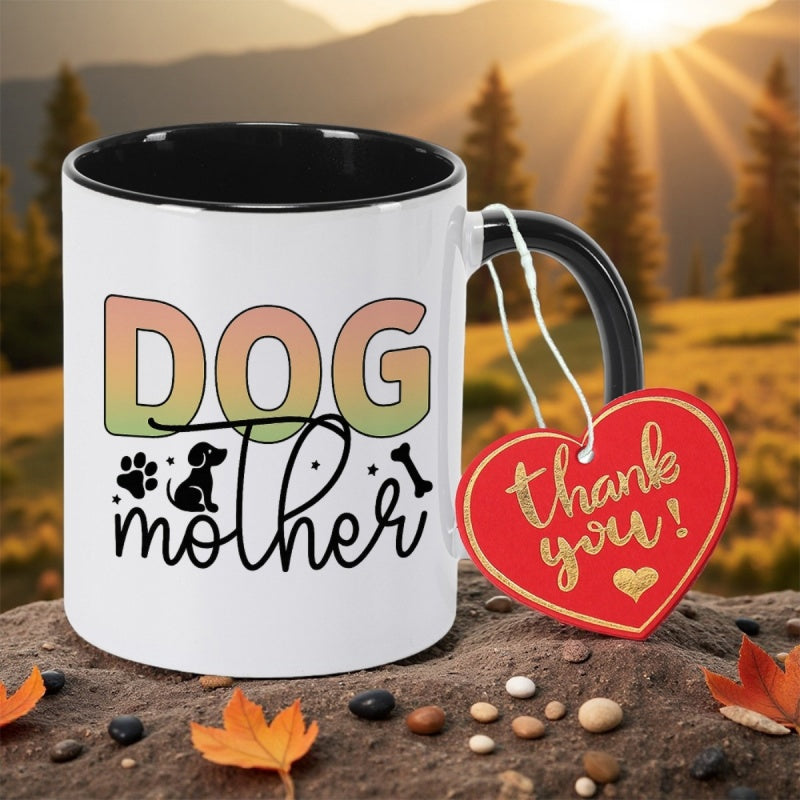 Tailorly Black Accent 11 oz Mug - design print