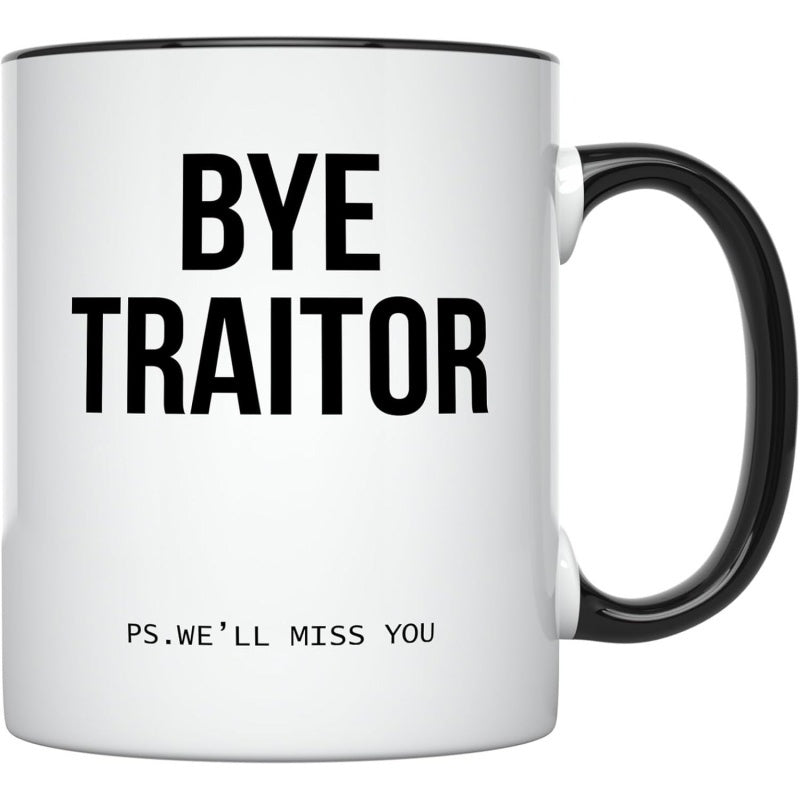 Tailorly Black Accent 11 oz Mug - designs bye mug 11 ounces coworker leaving gifts goodbye gifts for coworkers black handle_a7236ebf5f964a8ca466f807be980fd1