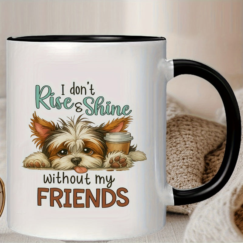 Tailorly Black Accent 11 oz Mug - coffee theme design