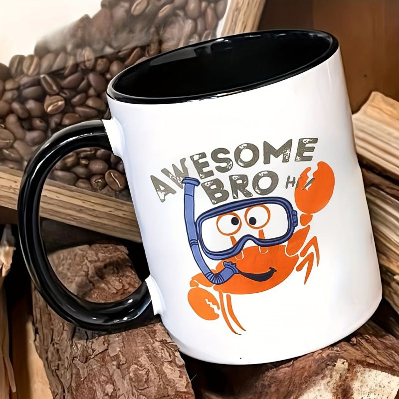 Tailorly Black Accent 11 oz Mug - cartoon themed