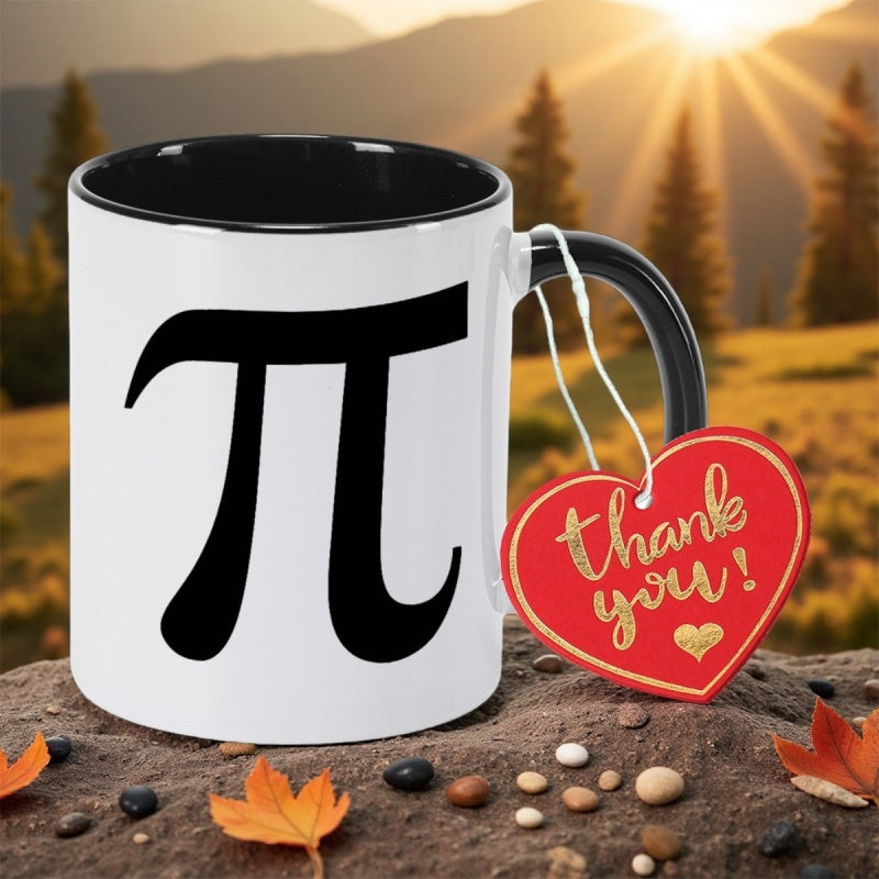 Tailorly Black Accent 11 oz Mug - mathematics enthusiast print