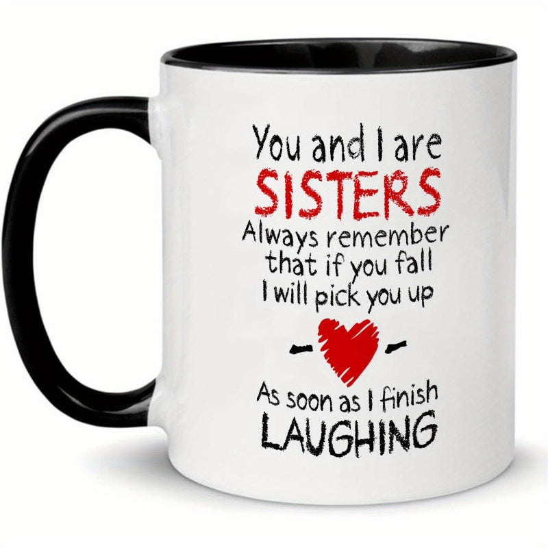 Tailorly Black Accent 11 oz Mug - remember that you and i are