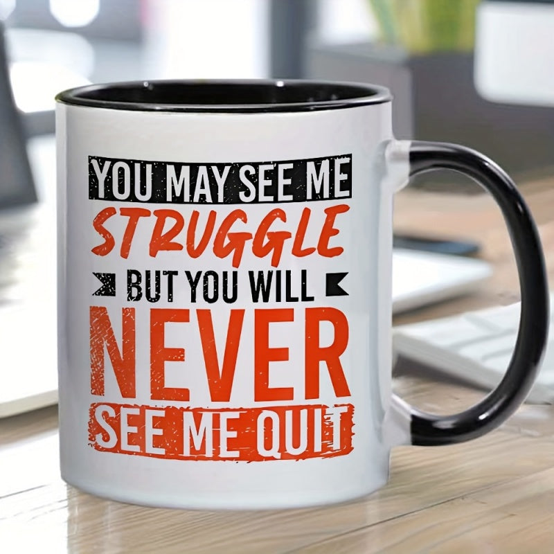 Tailorly Black Accent 11 oz Mug - best dad papa text