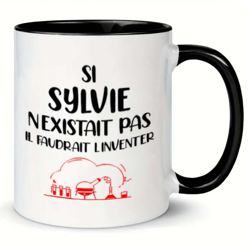 Tailorly Black Accent 11 oz Mug - si pas design