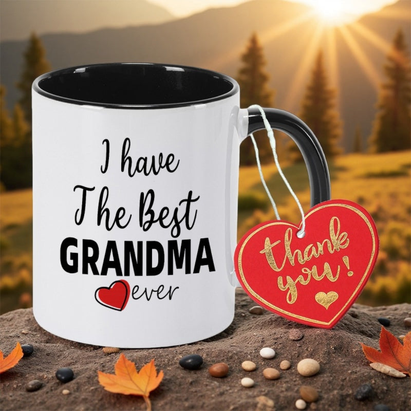 Tailorly Black Accent 11 oz Mug - i the most wonderful on an 11oz 350ml ceramic coffee mug ideal for housewarming anniversaries birthdays and as