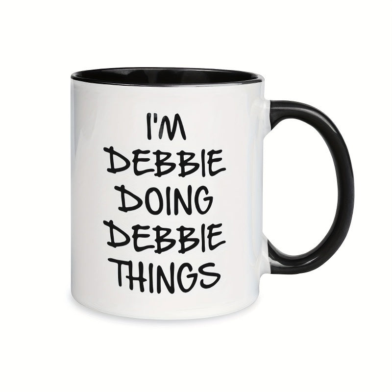 Tailorly Black Accent 11 oz Mug - doing things design