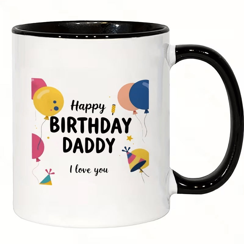 Tailorly Black Accent 11 oz Mug - funny text