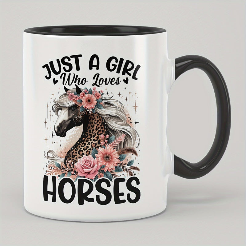 Tailorly Black Accent 11 oz Mug - for party anniversaries birthdays holidays valentines day friendship gifts