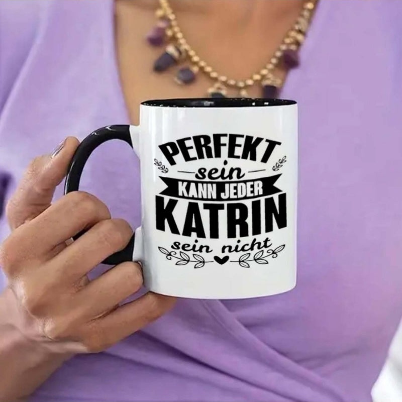 Tailorly Black Accent 11 oz Mug - german themed design