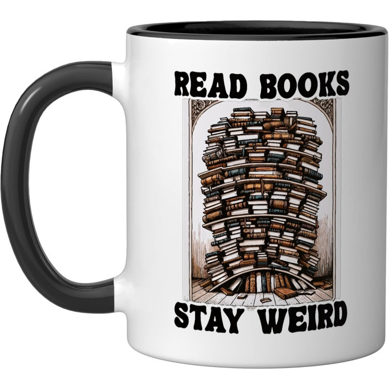 Tailorly Black Accent 11 oz Mug - ceramic mug in black and white for book lovers who enjoy reading embracing their and being _fbce441e23ba4e708281f8a3b1771069