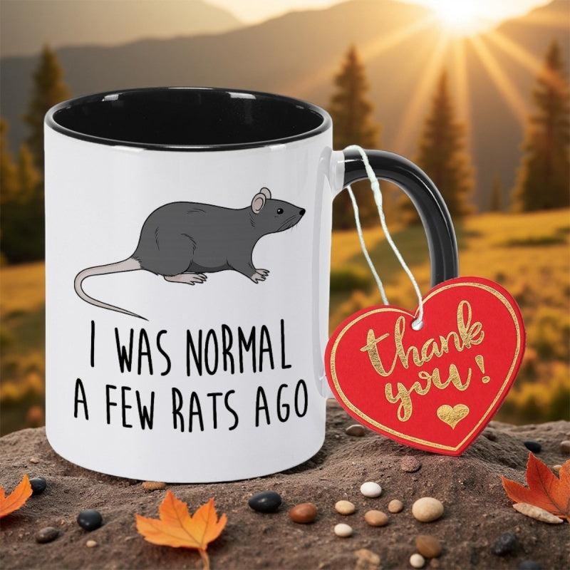 Tailorly Black Accent 11 oz Mug - funny print